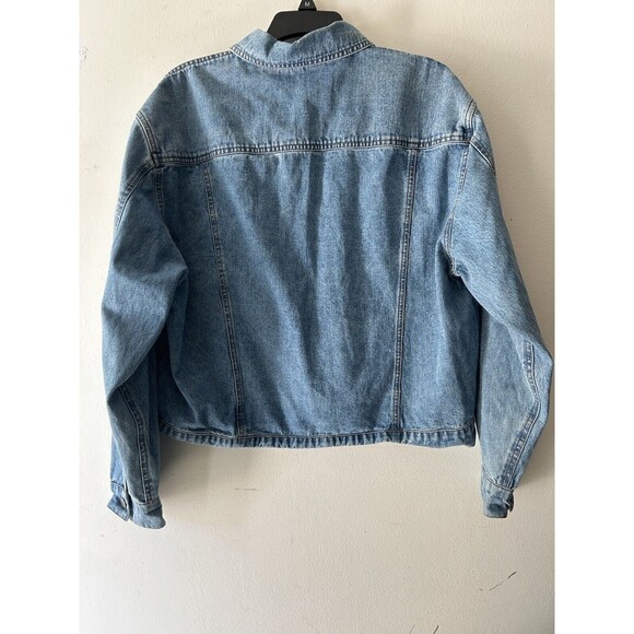 Longaberger Jean Jacket - Size LARGE - GUC w/ 2003 Pin - Picture 4 of 6